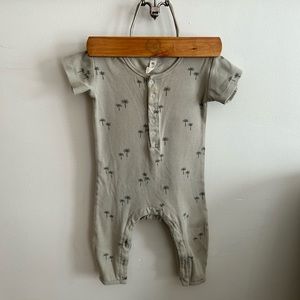 Quincy Mae short sleeve romper